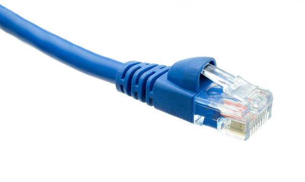 Blue Ethernet RJ45 Network Cable