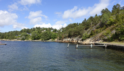 Fototapeta premium Norwegian coastline