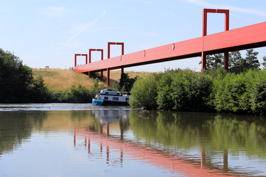 Cergy - La Passerelle de l'Axe Majeur