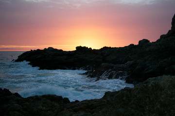 Obraz premium Big Sur Sunset