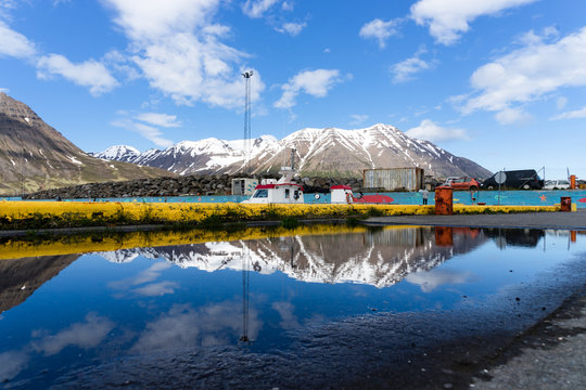 After the rain in Olafsfjordur, Iceland