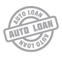 Auto Loan rubber stamp. Grunge design with dust scratches. Effects can be easily removed for a clean, crisp look. Color is easily changed.
