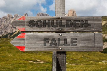 Gefangen in der Schuldenfalle