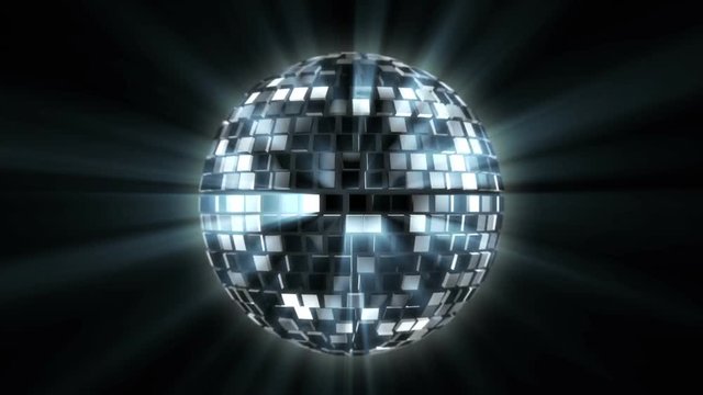 Isolated Disco ball Spinning Loop