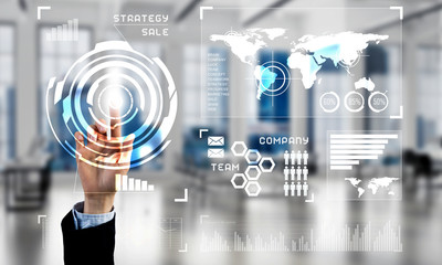 Concept of using modern technologies for business globalization and networking