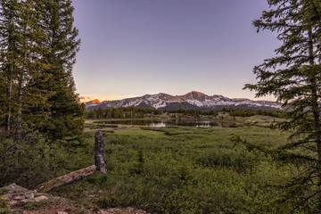 Fototapeta na wymiar Colorado Mountain Scenic