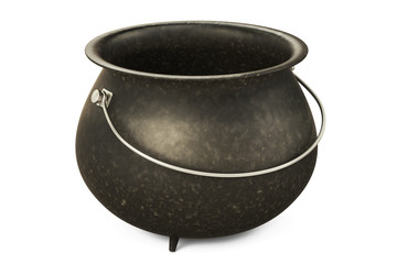 Empty Pot, 3D rendering