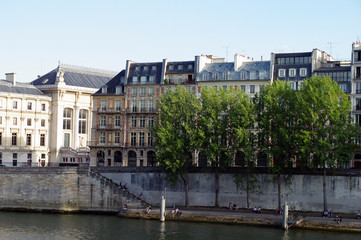 Obraz premium Rives parisiennes