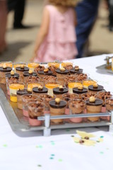 Verrines de dessert au chocolat