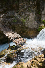 stick bridge, morocco