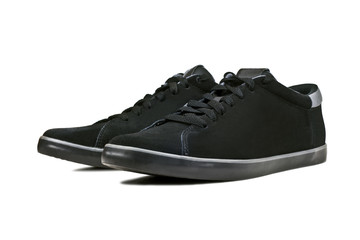 Men's black sport shoes