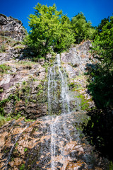 Fototapeta premium Cascade du Saut du Gier dans le Parc du Pilat