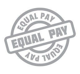 Equal Pay rubber stamp. Grunge design with dust scratches. Effects can be easily removed for a clean, crisp look. Color is easily changed.