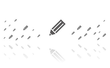 Stift Reflektierend Weiss