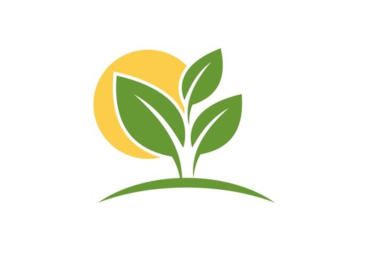  agriculture logo,tree and sun,seeds