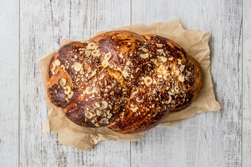 Sweet Braided Bread / Paskalya Coregi or Challah Bread for Shabbat.