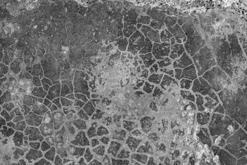 Polished old grey concrete floor, background, surface.