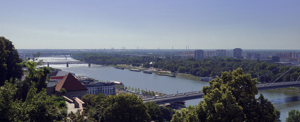 Bratislava. View from castle