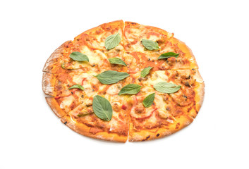 Clams pizza - Italian food