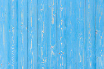 Naklejka premium Blue pine wooden wall texture use for background or interior wall paper design