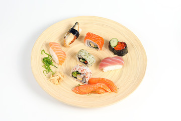 Healthy Colorful Sushi.