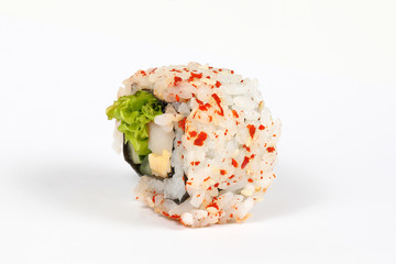 Healthy Colorful Sushi.