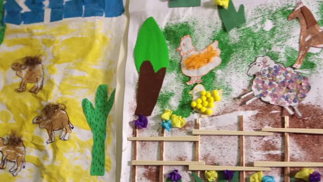 Children's animal drawings