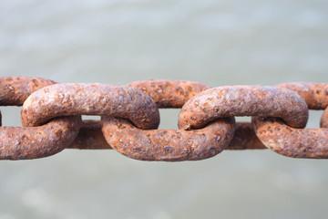 rusty chain