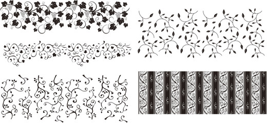 葡萄モチーフ パターン