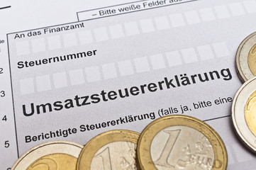 Finanzamt Umsatzsteuererkl&auml;rung ausf&uuml;llen