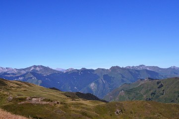Fototapeta premium les montagnes pyrénées, 64