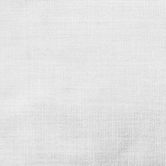 Fototapeta premium White hessian sack cloth texture canvas fabric background