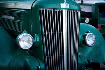 Teal Truck on Angle