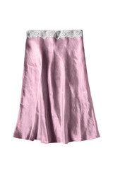 Pink skirt isolated