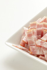 sliced bacon for prepared food image
