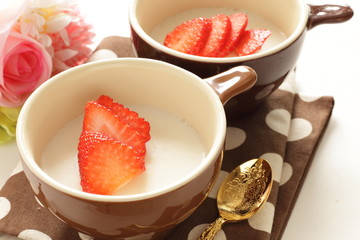 strawberry on Kanten jell