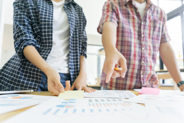 business people discussing together in meeting room