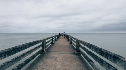 Obraz premium Ohama Beach Pontoon