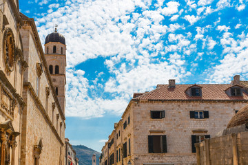 Dubrovnik city wall. Croatia.