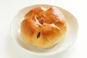 japanese Cherry blossom bread