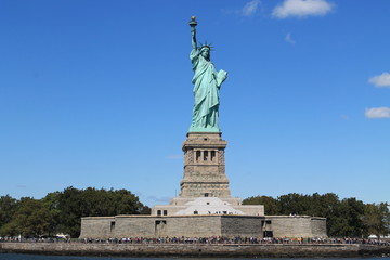Fototapeta premium Manhattan New york central park bus yellow usa united states food natural