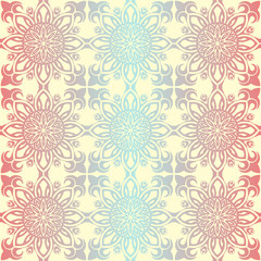 Royal wallpaper seamless floral pattern, Luxury background