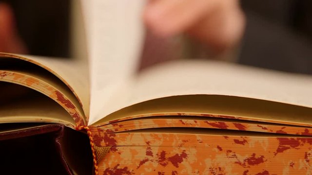 Studying book