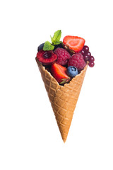 Low calories dessert concept