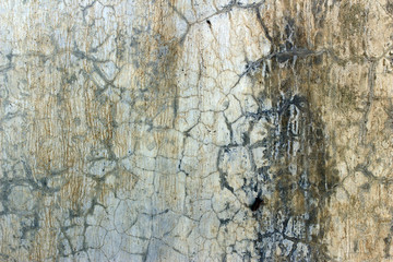 Aged cracked concrete stone plaster wall background and texture style