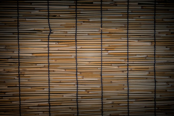 Bamboo weave texture pattern background
