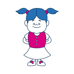 happy portrait girl granddaughter young image