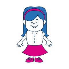 happy portrait girl granddaughter young image