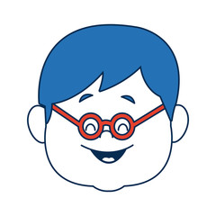 portrait happy grandfather man family person