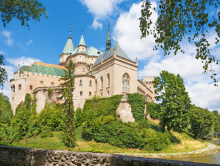 Fototapeta na wymiar Bojnice - One of the most beautiful castles in Slovakia.